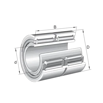 NA 6910-ZW-S3-XL-R200-250 INA Jehlové ložisko