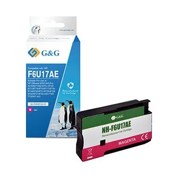 G&G kompatibilní ink s F6U17AE, HP 953XL, NH-R00953XLM, magenta, 1600str. NH-R00953XLM