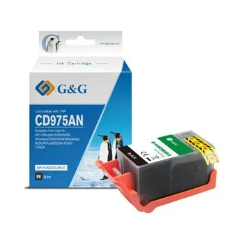 G&G kompatibilní ink s CD975AE, NP-H-0920XLBK(HP920XL, black, 1200str. NP-H-0920XLBK(HP920X