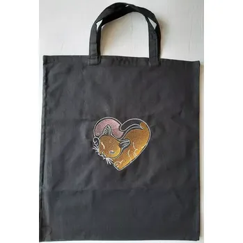 taška * tašky černá výšivka 01