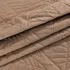 Přehoz na lůžko Textilomanie Leaves přehoz světle hnědý 170 x 210 cm