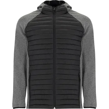 Pánská casual bunda ROLY Pánská bunda Minsk, černá / černá melírová - XL