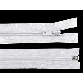 Zip Spirálový zip No 5 délka 100 cm bundový - bílá