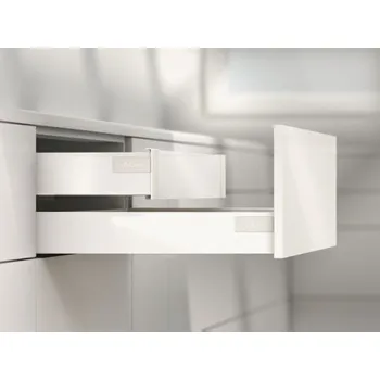 BLUM sada Antaro M 550 mm/65 kg, Blumotion/TOB, šedá R9006, vrut (BLUM sada Antaro M 550 mm/65 kg, Blumotion/TOB, šedá R9006, vrut)