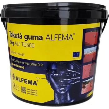 Stavebniny ALFEMA Tekutá guma ALF TG500 bordó 5 kg