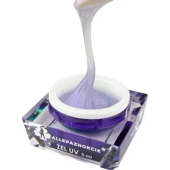 Lak na nehty Stavebný uv gél Jelly Moonlight Violet 5 ml