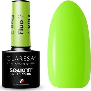 Lak na nehty Gel lak CLARESA® Fluo 2 5ml