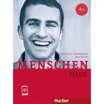 Německý jazyk Menschen hier A2. Arbeitsbuch mit Audios online – Sabine Glas-Peters,Elke Koch,Angela Pude (DE)