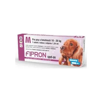 Antiparazitikum pro psa Fipron 134mg Spot-On Dog M sol 1x1,34ml