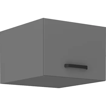 Kuchyňská skříňka LEMPERT Horní skříňka NESSY - antracit 25 (50 NAGU / 36 cm)
