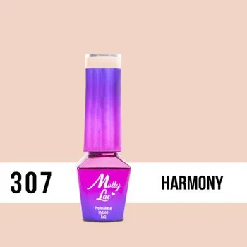 Lak na nehty 307. MOLLY LAC gél lak - Harmony 5ml