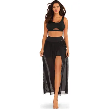 Dámské plavky Dámská plážová sukně Dancing 3 DAN03-19 černá - Self 38