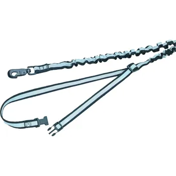 Vodítko pro psa Nobby Elastic vodítko na běhání kolem pasu s amortizérem