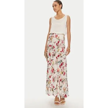 Dámská sukně ViCOLO Maxi sukně TB2126 Écru Regular Fit S