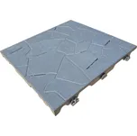 ONEK Plastová dlažba SNAPTILE 38 x 38 x 2,5 cm tmavě šedá 1 ks