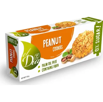 GULLÓN Arašídové sušenky bez cukru 125g