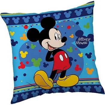 Polštář Jerry Fabrics Polštářek Mickey Blue 40 × 40 cm