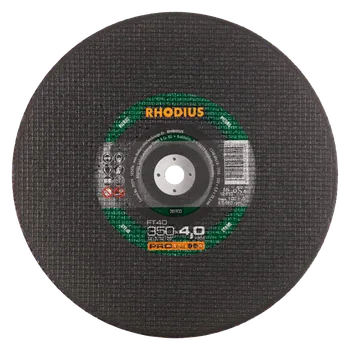 Řezný kotouč RHODIUS Ruční řezný kotouč FT40 350 x 4,0 x 20,00 PROline
