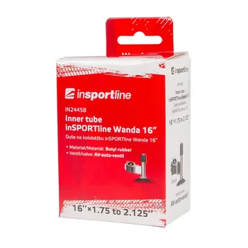 Duše na kolo inSPORTline Wanda 16" x 1,75"-2,125" AV 35 mm