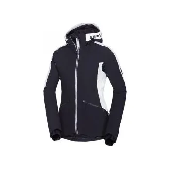 Northfinder Marjorie blackwhite L; Černá bunda + DÁREK DLE VÝBĚRU!