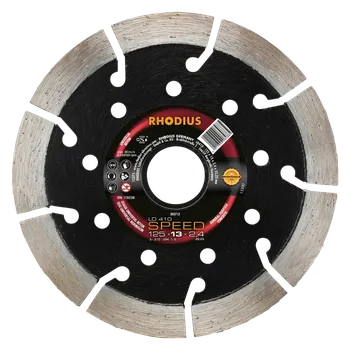 Řezný kotouč RHODIUS Diamantový řezný kotouč LD410 SPEED 125 x 13,0 x 2,4 x 22,23 TOPline