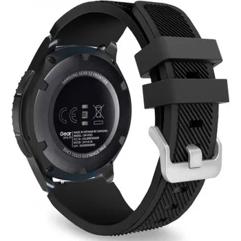 Řemínek na hodinky BSTRAP | BStrap Silicone Sport reminek na Huawei Watch GT 42mm, black (SSG006C0202)