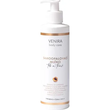 Samoopalovací přípravek VENIRA Samoopalovací mléko meruňka 250 ml