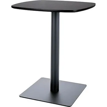 Barová židle Nábytek PEGAS s.r.o. Barový stůl BT001, Černý/Černý mat