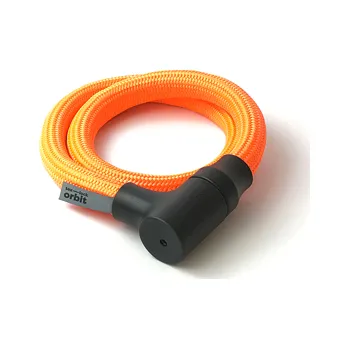 Zámek na kolo Zámek na kolo Tex-Lock Orbit barva Oranžová