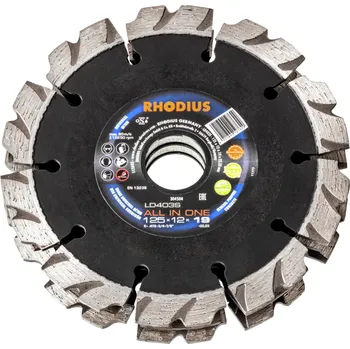 Řezný kotouč RHODIUS Diamantová fréza LD403S ALL IN ONE 150 x 12,0 x 19,0 x 22,23 TOPline