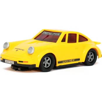auto na autodráhu Závodní Auto – TURBO 9-11 žluté TI022 – ITES 1:32- motor 12 OOO ot-model SRC (Slot Racing Car)