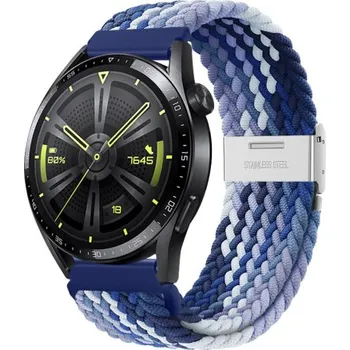 Řemínek na hodinky BSTRAP | BStrap Elastic Nylon 2 reminek na Garmin Venu 2 Plus, blueberry (SSG026C0809)