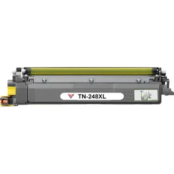 VybavKancl Brother TN-248XL Y - kompatibilní žlutý toner, XL kapacita s novým čipem
