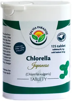 Přírodní produkt Salvia Paradise Chlorella Japanese tablety 25 g 125 tbl.