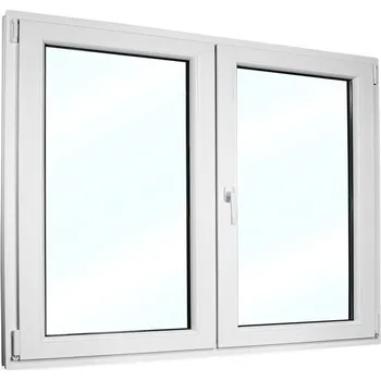 Okno SkladOken.cz 160x130 cm Bílá Pravé 160x130 cm