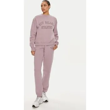 Pánská móda New Balance Teplákové kalhoty Graphic WP43500 Fialová Relaxed Fit L