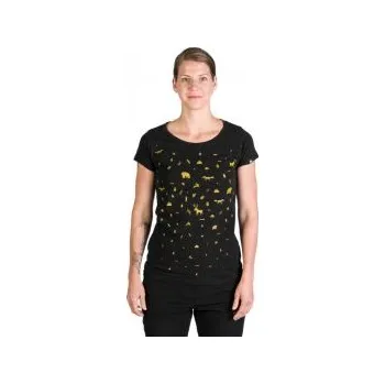 Dámské tričko Northfinder Judith black S; Černá triko