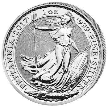 The Royal Mint Stříbrná mince 2 Pounds Britannia 1 Oz