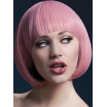 Karnevalová paruka Dámská paruka Mia (profesionální kvalita) - Pastelově růžová