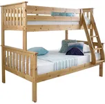 Kondela Patrová rozložitelná postel, přírodní, LUINI