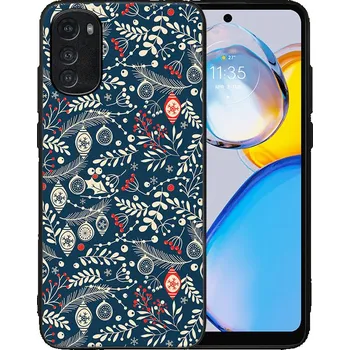 Vánoční dekorace VSECHNONAMOBIL 78338 MY ART Kryt s vánočním designem Motorola Moto E32 / E32s MISTLETOE (070)
