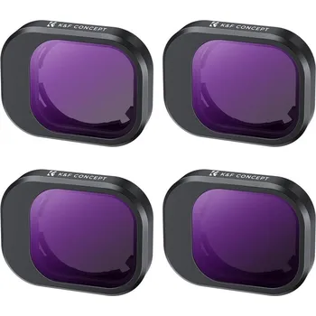 K&F DJI Mini 4 Pro 4 ND Filter Kit (ND8, ND16, ND32, & ND64)