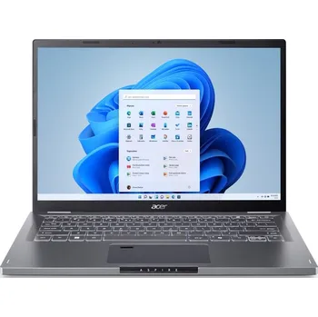 Notebook Ntb Acer Aspire 14 (A14-51M-59K1) INTEL Core 5-120U, 14", RAM 16GB, SSD 512GB, Intel Intel Graphics, FPR, Microsoft Windows 11 Home - šedý