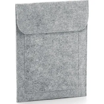 Kosmetická taška BagBase Plstěné pouzdro na tablet BG727 Grey Melange 20 x 26 cm