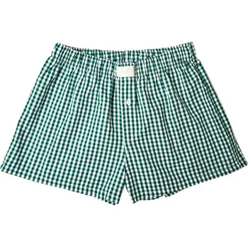 Dámské kraťasy Dámské kostkované šortky Velikost: XL, Barva (Varianta): Zelená