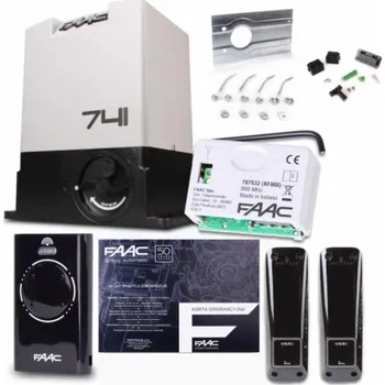 Pohon brány Sada Delta 3 - FAAC 741 pro posuvné brány 900kg