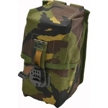 ARMÁDNÍ ORIGINÁL HOLANDSKO Pouzdro na tři zásobníky Colt Canada C7 C8 Molle DPM Woodland Holandsko originál