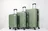 BestBerg BBL-105A 3dílná sada cestovních kufrů, vojenská zelená