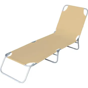Zahradní lehátko ST Leisure Equipment Lehátko PANAMA, béžové, 188x55x27 cm
