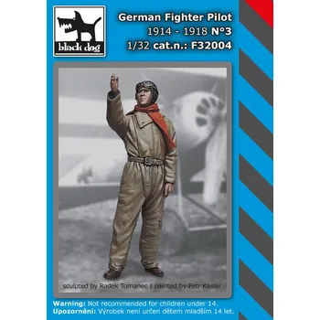 Plastikový model Blackdog 1/32 German Fighter Pilot 1914-1918 No.3 (1 fig.)